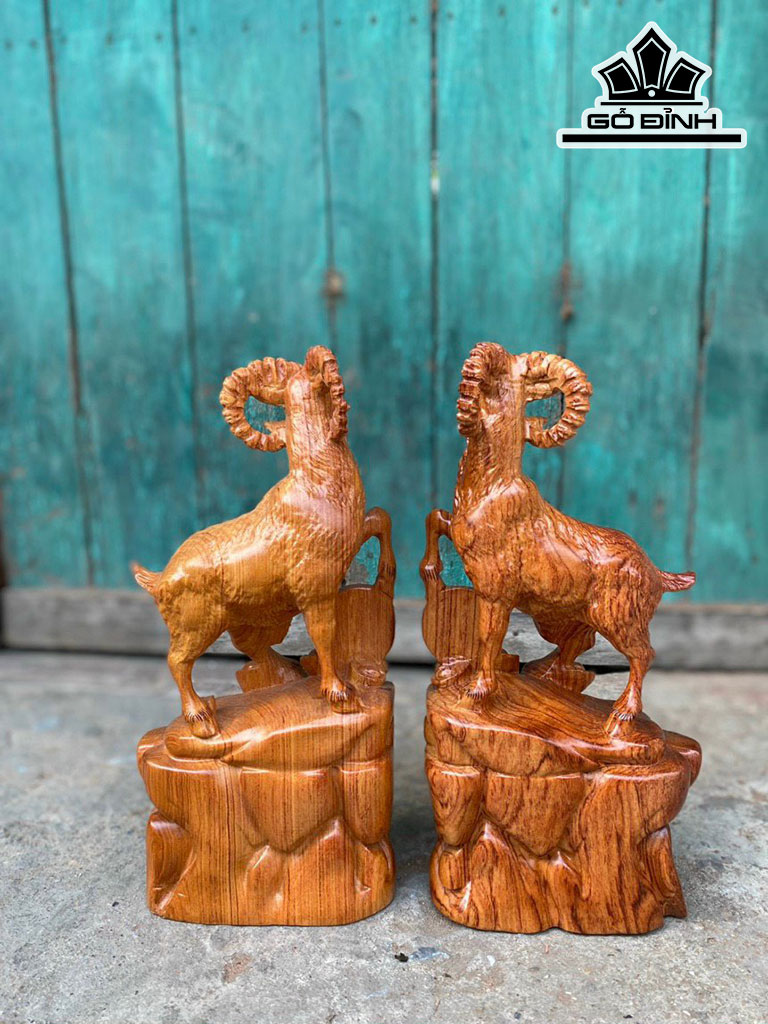 Tượng Nhất Dương Gỗ Hương Cao 30 (cm)