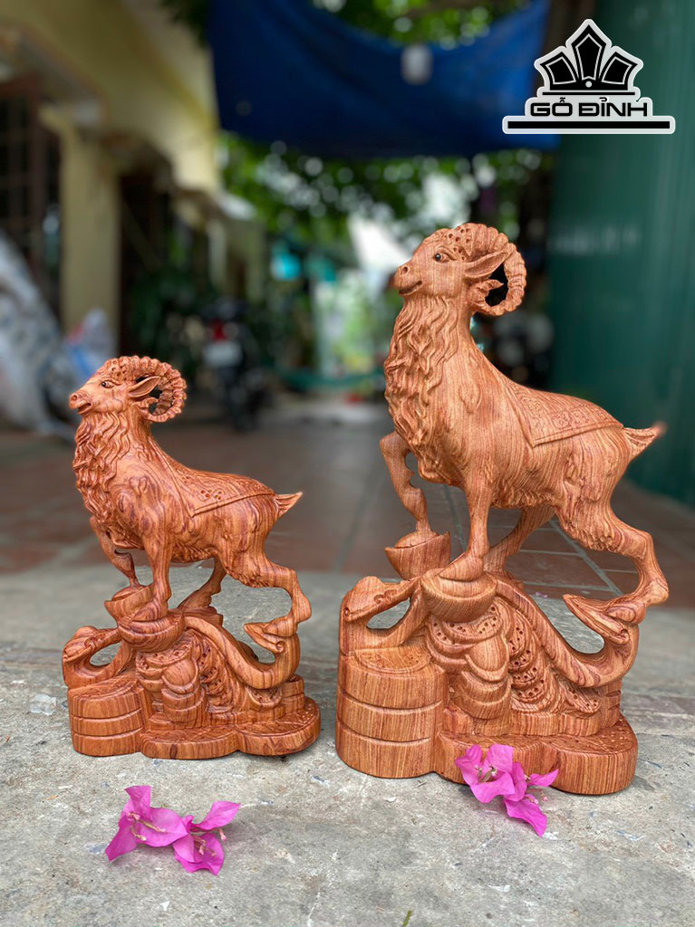 Tượng Nhất Dương Gỗ Hương Cao 30 (cm)