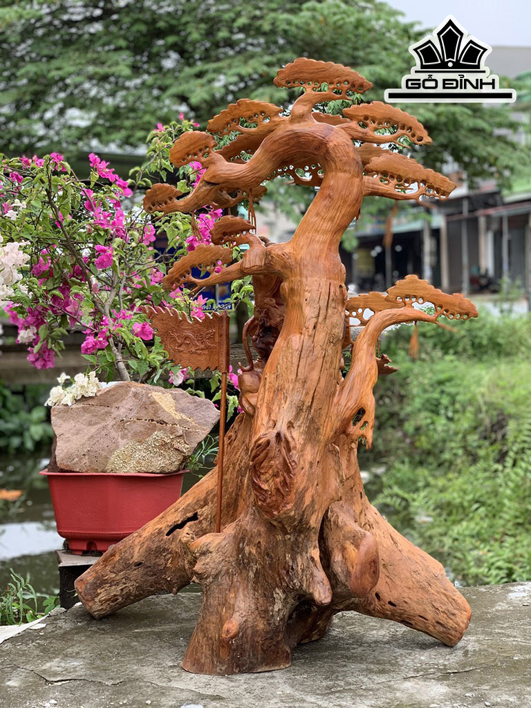 Tượng Quan Công Gỗ Hương Cao 111 Ngang 80 Sâu 35 (cm)