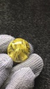 Mặt Trơn Hoa Thị Đá Thạch Anh Tóc Vàng Cao 18,9 Ngang 8,9 (mm) 5,2gr