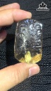 Rồng Đá Thạch Anh Tóc Vàng Cao 53,5 Ngang 32,3 Sâu 11,3 (mm) 37,3gr