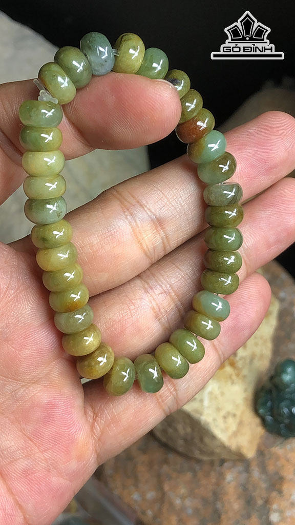 Vòng Tay Đá Thạch Anh Đường Kính Hạt 9,2 (mm) 30gr