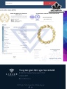 Vòng Tay Đá Thạch Anh Tóc Vàng Đường Kính Hạt 13,41-12,51 (mm) 238.79cts