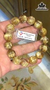 Vòng Tay Đá Thạch Anh Tóc Vàng Đường Kính Hạt 14,94-14,04 (mm) 319.81cts