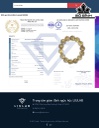 Vòng Tay Đá Thạch Anh Tóc Vàng Đường Kính Hạt 16,70-15,91 (mm) 414.60cts