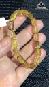 Vòng Tay Lu Thống Đá Thạch Anh Tóc Vàng Cao 7,4 Ngang 10 (mm) 17,5gr