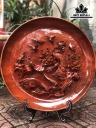 Đĩa Gỗ Trang Trí Gỗ Hương Đường Kính 50 Dầy 5 (cm)