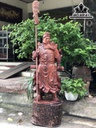Tượng Quan Công Gỗ Cẩm Cao 102 Ngang 35 Sâu 33 (cm)
