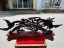 Tượng Chim Gỗ Trắc Cao 51 Ngang 119 Sâu 17 (cm)