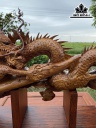 Tượng Nhất Long Gỗ Cẩm Cao 48 Ngang 72 Sâu 13 (cm)
