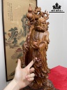 Tượng Đạt Ma Sư Tổ Gỗ Sưa Cao 61 Ngang 38 Sâu 24 (cm)