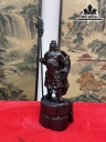 Tượng Quan Công Gỗ Trắc Cao 20 Ngang 9 Sâu 8 (cm)