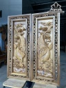Tranh Gỗ Gỗ Bách Xanh Cao 128 Ngang 50 Sâu 7 (cm)