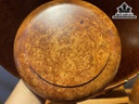 Đĩa Gỗ Trang Trí Gỗ Nu Hương  Đường Kính 21 Dày 3 (cm)
