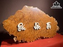 Tranh Tam Đa Phúc Lộc Thọ Gỗ Nu Hương Cao 57 Ngang 98 Dày 1,2 (cm)