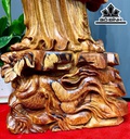 Tượng Đạt Ma Giáo Hóa Gỗ Cẩm Cao 68 Ngang 21 Sâu 15 (cm)