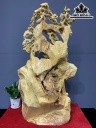 Tượng Hổ Phong Thủy Gỗ Nu Kháo Cao 96 Ngang 50 Sâu 32 (cm)