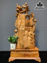 Tượng Phật Di Lặc Ngũ Phúc Gỗ Ngọc Am Cao 111 Ngang 55 Sâu 38 (cm)