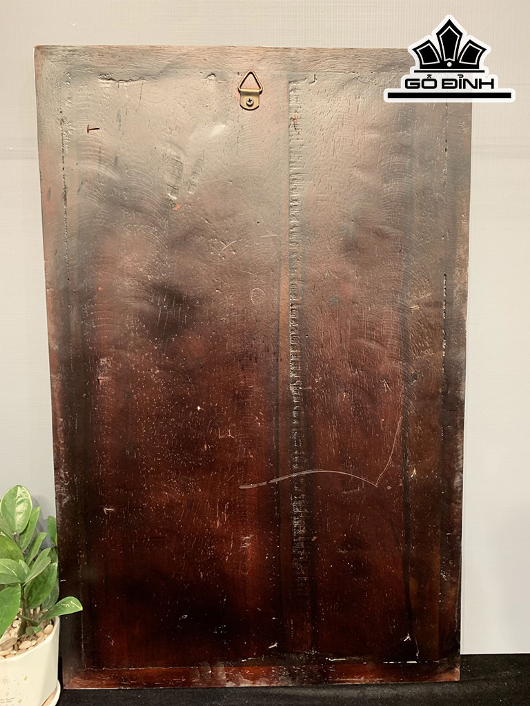 Tranh Gỗ Gỗ Nu Hương Cao 79 Ngang 50 Sâu 2 (cm)