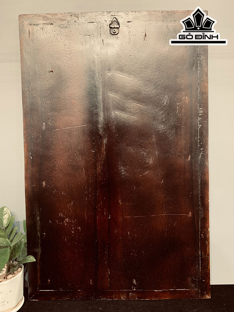 Tranh Gỗ Gỗ Nu Hương Cao 79 Ngang 50 Sâu 2 (cm)