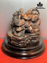 Lư Xông Trầm Gỗ Trắc Cao 22 Ngang 21 Sâu 17 (cm)
