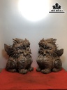 Tượng Nghê Gỗ Trắc Cao 21 Ngang 18 Sâu 11 (cm)