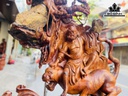 Tượng Đạt Ma Sư Tổ Gỗ Hương Cao 170 Ngang 100 Sâu 55 (cm)
