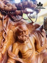 Tượng Đạt Ma Sư Tổ Gỗ Hương Cao 170 Ngang 100 Sâu 55 (cm)