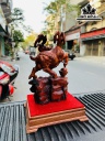 Tượng Nhất Dương Gỗ Trắc Cao 48 Ngang 25 Sâu 14 (cm)