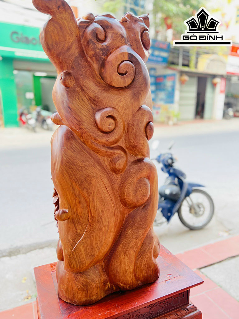 Tượng Phật Adida Gỗ Hương Cao 100 Ngang 42 Sâu 22 (cm)