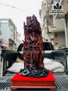 Tượng Phúc Lộc Thọ (Tam Đa) Gỗ Trắc Cao 115 Ngang 50 Sâu 40 (cm)