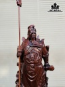 Tượng Quan Công Gỗ Cẩm Cao 72 Ngang 24 Sâu 20 (cm)