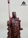 Tượng Quan Công Gỗ Cẩm Cao 72 Ngang 24 Sâu 20 (cm)