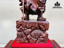 Tượng Quan Công Gỗ Cẩm Cao 72 Ngang 24 Sâu 20 (cm)
