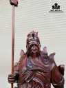Tượng Quan Công Gỗ Tử Đàn Cao 72 Ngang 24 Sâu 20 (cm)