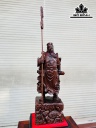 Tượng Quan Công Gỗ Tử Đàn Cao 72 Ngang 24 Sâu 20 (cm)