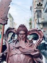 Tượng Quan Công Gỗ Tử Đàn Cao 77 Ngang 31 Sâu 27 (cm)