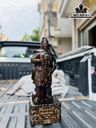 Tượng Trần Quốc Tuấn Gỗ Mun Hoa Cao 50 Ngang 18 Sâu 16 (cm)