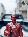 Tượng Trần Quốc Tuấn Gỗ Tử Đàn Cao 60 Ngang 19 Sâu 15 (cm)