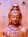Tranh Phật Bà Quan Âm Gỗ Hương Cao 107 Ngang 57 Sâu 7 (cm)