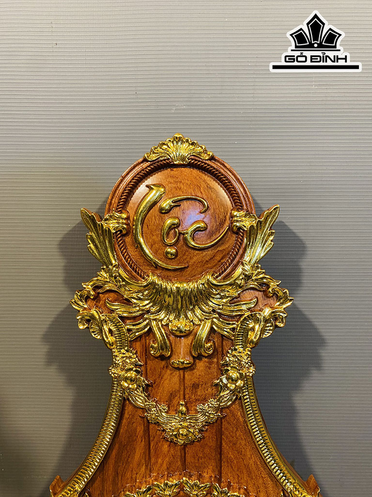 Đồng Hồ Gỗ Hương Cao 62 Ngang 32 Sâu 2,5 (cm)