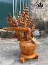 Bình Hoa Gỗ Hương Cao 71 Ngang 52 Sâu 35 (cm)
