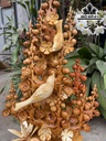 Bình Mai Phú Quý Gỗ Hương Cao 80 Ngang 40 Sâu 28 (cm)