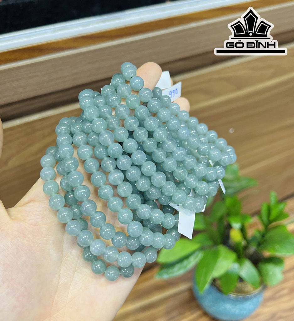 Vòng Tay Đá Thạch Anh Đường Kính Hạt 7,6 (mm)