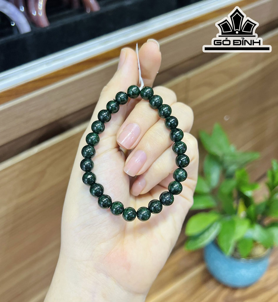 Vòng Tay Đá Thạch Anh Đường Kính Hạt 7,8 (mm)