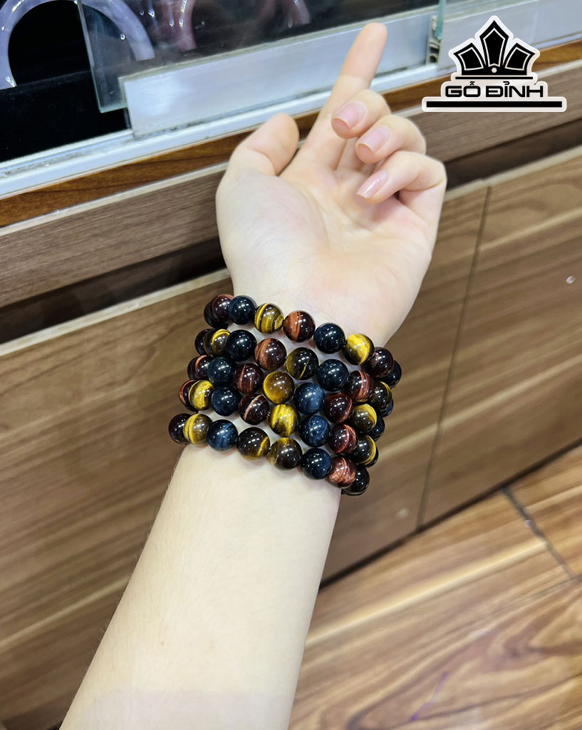 Vòng Tay Đá Thạch Anh Đường Kính Hạt 10 (mm)
