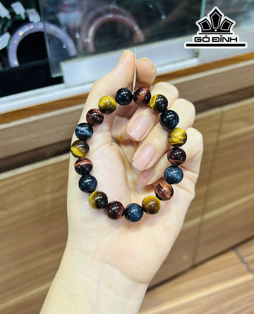 Vòng Tay Đá Thạch Anh Đường Kính Hạt 10 (mm)