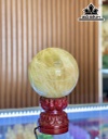 Bi Cầu Đá Thạch Anh Vàng Đường Kính 13 (cm) 3.41kg
