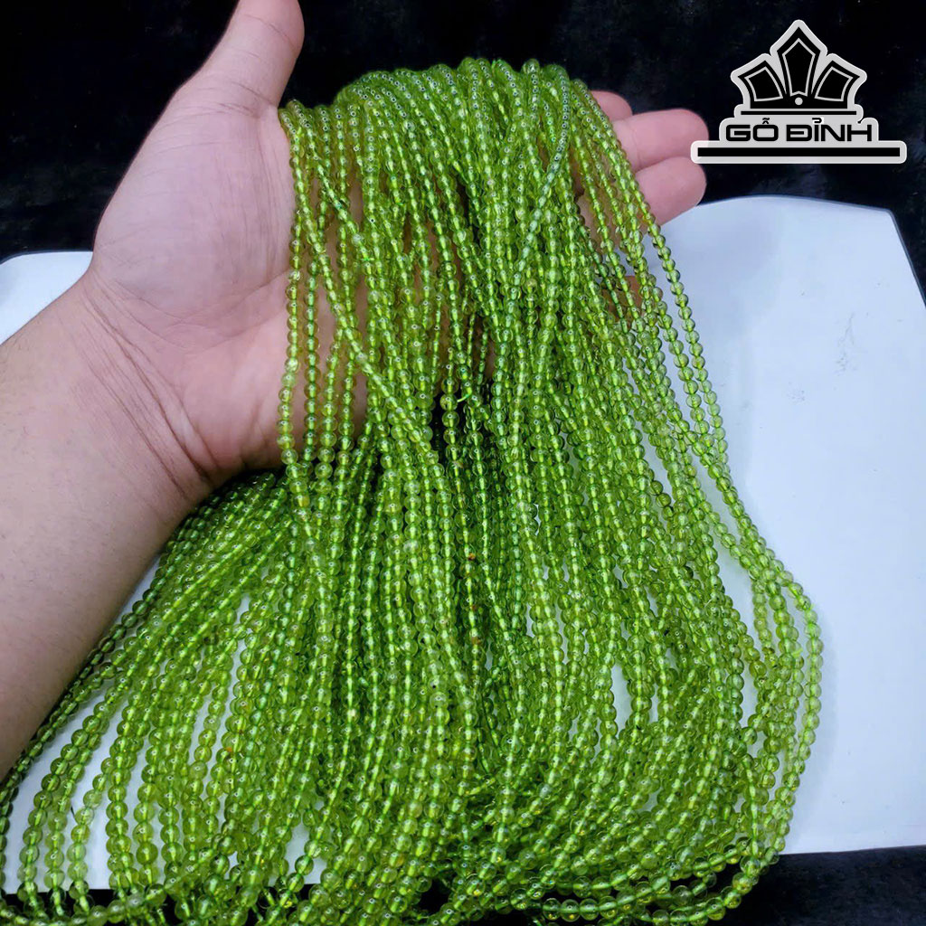 Chuỗi Đá Thạch Anh Đường Kính Hạt 4,8 (mm)