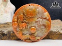 Mặt Dây Chuyền Rồng Đá Cẩm Thạch Đường Kính 5,3 (cm)